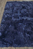 Exquisite Rugs Sheepskin 3847 Indigo Area Rug Closeup Image