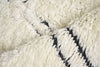 Exquisite Rugs Moroccan 3853 Ivory/Black Area Rug Pile Image