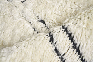 Exquisite Rugs Moroccan 3853 Ivory/Black Area Rug Pile Image