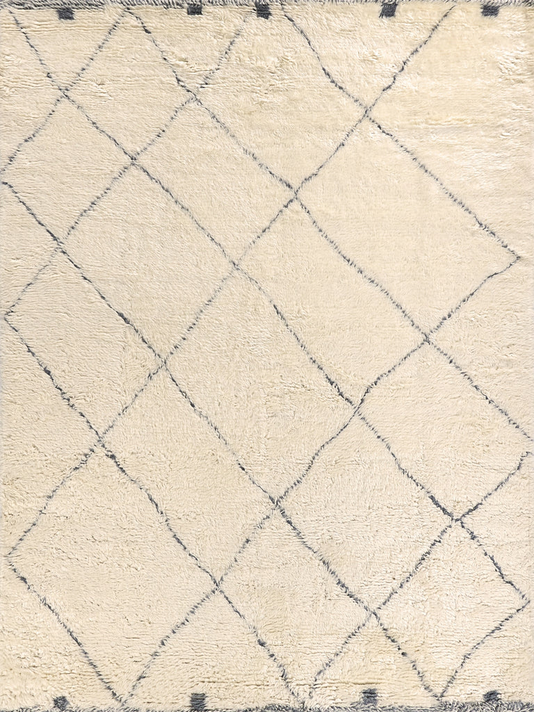 Exquisite Rugs Moroccan 3854 Ivory/Gray Area Rug main image