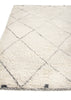 Exquisite Rugs Moroccan 3854 Ivory/Gray Area Rug Closeup Image
