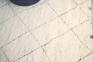 Exquisite Rugs Moroccan 3854 Ivory/Gray Area Rug Detail Image