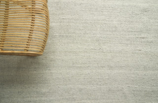 Exquisite Rugs Hesse 3856 Light Silver Area Rug by The Met Detail Image