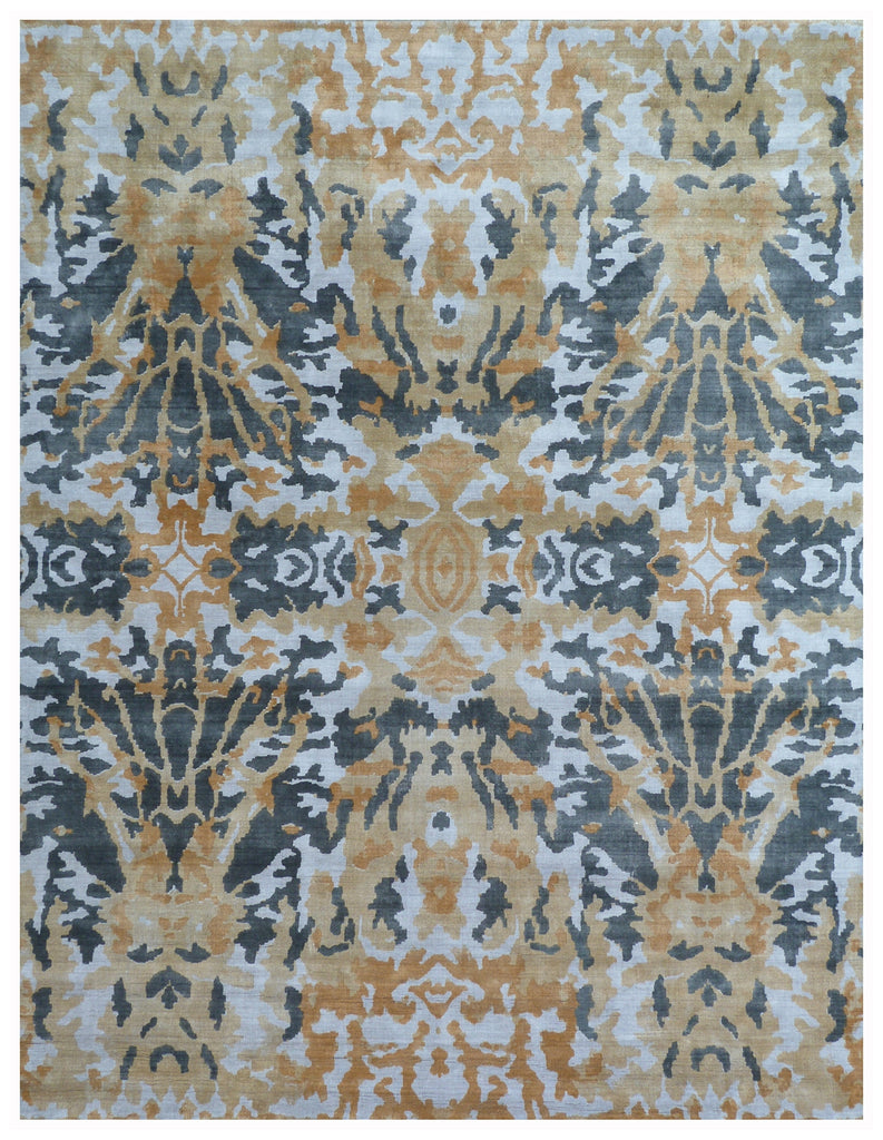 Exquisite Rugs Cassina 3865 Silver/Gold Area Rug main image