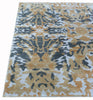 Exquisite Rugs Cassina 3865 Silver/Gold Area Rug Pile Image