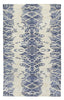 Exquisite Rugs Cassina 3869 Ivory/Blue Area Rug main image