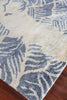 Exquisite Rugs Cassina 3869 Ivory/Blue Area Rug Lifestyle Image Feature