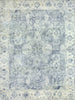 Exquisite Rugs Cassina 3902 Light Silver/Blue Area Rug main image