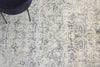Exquisite Rugs Cassina 3904 Gray/Ivory Area Rug Detail Image