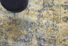 Exquisite Rugs Cassina 3906 Blue/Beige Area Rug Detail Image