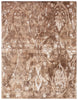 Exquisite Rugs Cassina 3910 Brown Area Rug main image