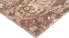 Exquisite Rugs Cassina 3910 Brown Area Rug Corner Image