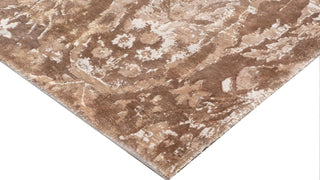 Exquisite Rugs Cassina 3910 Brown Area Rug Corner Image