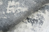 Exquisite Rugs Reflections 3913 Silver/Gray/Ivory Area Rug Pile Image