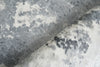 Exquisite Rugs Reflections 3913 Silver/Gray/Ivory Area Rug
