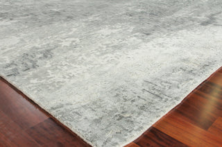 Exquisite Rugs Cassina 3914 Dark Gray/Gray Area Rug Corner Image