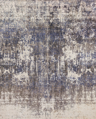 Exquisite Rugs Reflections 3924 Blue/Ivory Area Rug main image