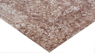 Exquisite Rugs Cassina 3933 Rust/Ivory Area Rug Corner Image
