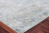 Exquisite Rugs Cassina 3934 Blue/Brown Area Rug Corner Image