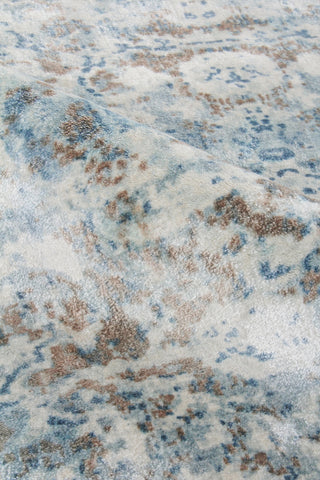 Exquisite Rugs Cassina 3934 Blue/Brown Area Rug Pile Image