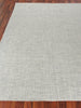 Exquisite Rugs Ferrus 3955 Silver/Ivory Area Rug by The Met Closeup Image