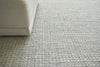 Exquisite Rugs Ferrus 3955 Silver/Ivory Area Rug by The Met Lifestyle Image Feature
