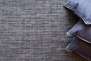 Exquisite Rugs Ferrus 3956 Blue/Ivory/Gray Area Rug by The Met Detail Image