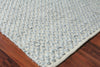 Exquisite Rugs Rialto 3957 Light Gray Area Rug by The Met Corner Image