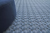 Exquisite Rugs Monroe 3962 Blue Area Rug Closeup Image