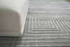 Exquisite Rugs Castelli 3974 Gray Area Rug Lifestyle Image Feature