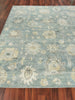 Exquisite Rugs Heirloom 3983 Light Blue/Gold Area Rug Closeup Image