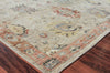 Exquisite Rugs Heirloom 3984 Beige/Rust Area Rug Corner Image