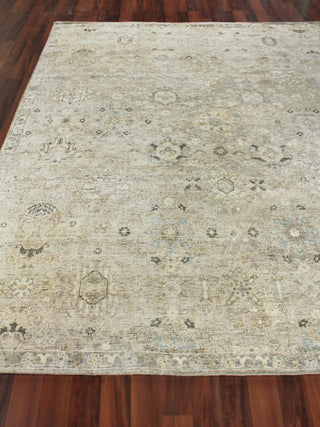 Exquisite Rugs Heirloom 3985 Khaki Area Rug Closeup Image