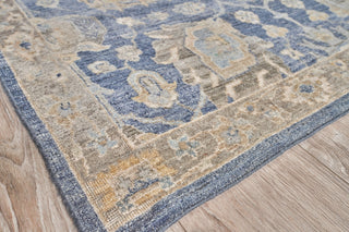 Exquisite Rugs Heirloom 3986 Blue Area Rug Corner Image