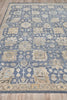 Exquisite Rugs Heirloom 3986 Blue Area Rug Closeup Image