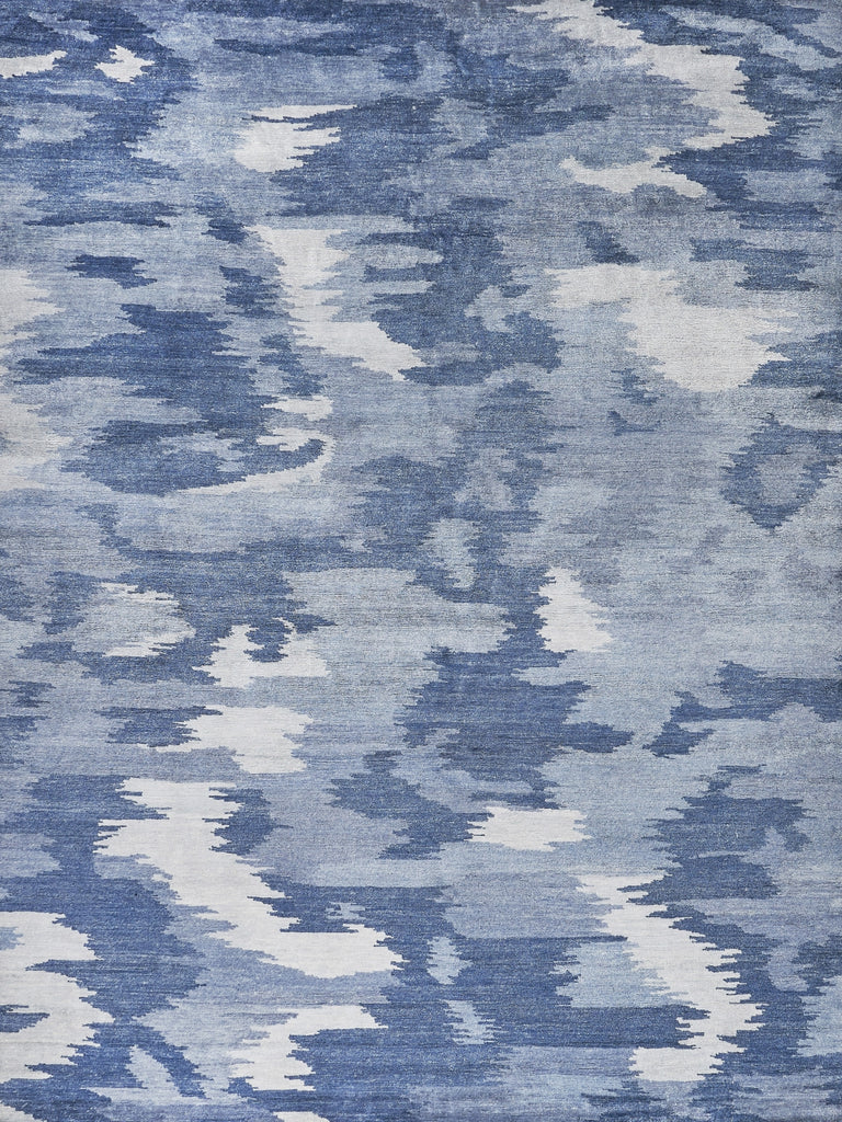 Exquisite Rugs Bamboo Silk 3997 Blue/Silver Area Rug main image