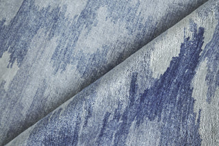 Exquisite Rugs Bamboo Silk 3997 Blue/Silver Area Rug Pile Image