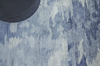 Exquisite Rugs Bamboo Silk 3997 Blue/Silver Area Rug Detail Image