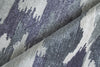 Exquisite Rugs Bamboo Silk 3998 Navy Blue Area Rug Pile Image