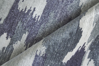 Exquisite Rugs Bamboo Silk 3998 Navy Blue Area Rug Pile Image