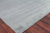 Exquisite Rugs Crush 4001 Light Silver Area Rug Corner Image