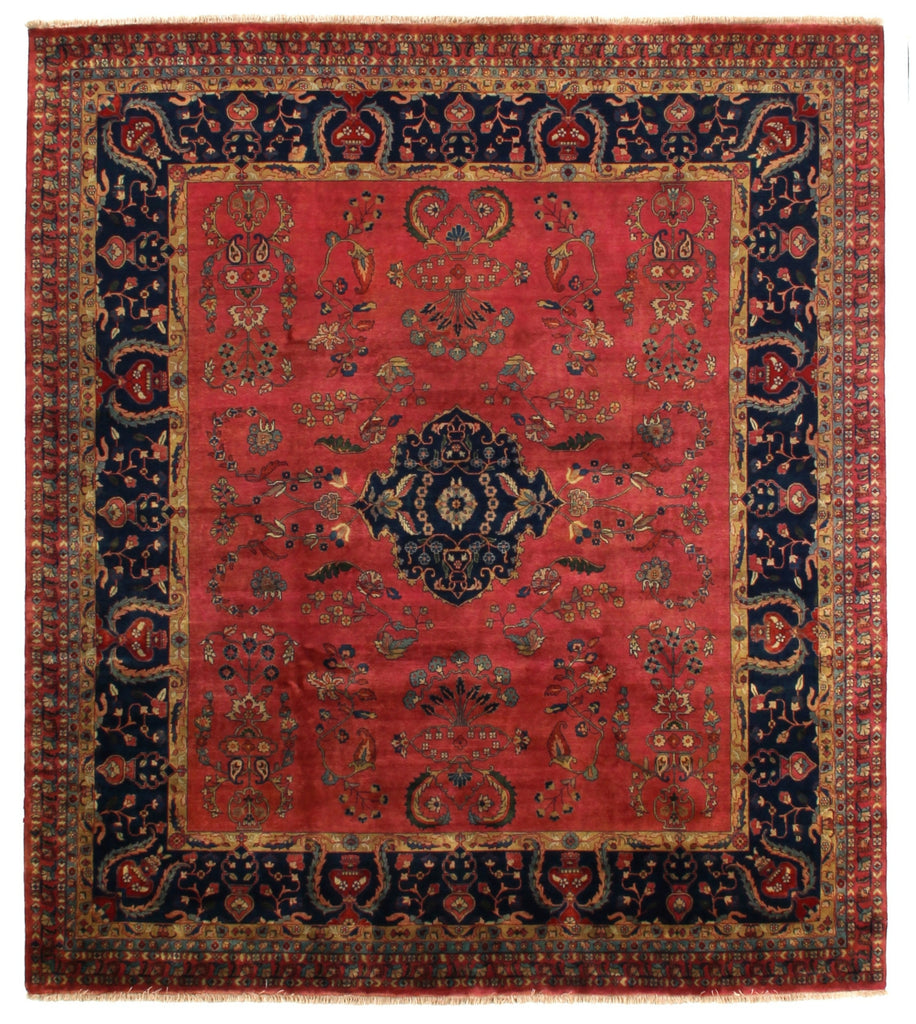Exquisite Rugs Antique Weave Sarouk 4002 Red Area Rug main image
