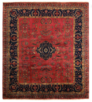 Exquisite Rugs Antique Weave Sarouk 4002 Red Area Rug main image