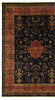 Exquisite Rugs Antique Weave Sarouk 4003 Navy Area Rug main image