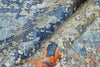 Exquisite Rugs Laureno 4022 Blue/Gray Area Rug Pile Image