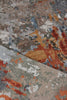 Exquisite Rugs Laureno 4023 Navy/Silver/Rust Area Rug Lifestyle Image Feature