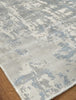 Exquisite Rugs Murano 4029 Silver/Blue Area Rug Corner Image