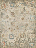 Exquisite Rugs Essex 4032 Tan/Blue/Rust Area Rug main image