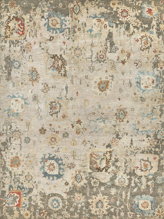 Exquisite Rugs Essex 4032 Tan/Blue/Rust Area Rug main image