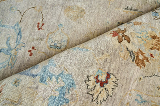 Exquisite Rugs Essex 4032 Tan/Blue/Rust Area Rug Pile Image